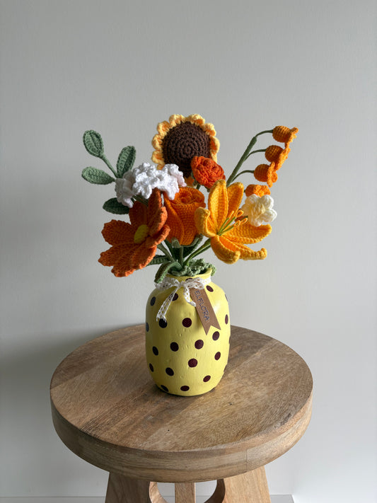 Zonnebloem boeket